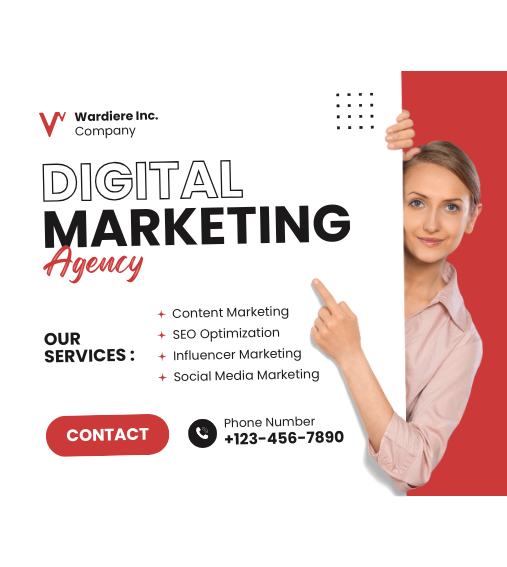 Digital Marketing Agency Facebook Post (507 x 567 px)